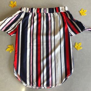 Off the shoulder tunic!